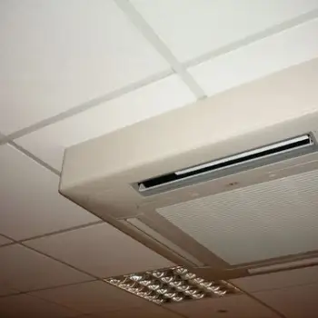 100mm Specific Air Conditioning Cassette Collar manufactured by JAC Supplies: Click Here To View Larger Image